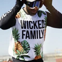 Rider in Pineapple MX Jersey 