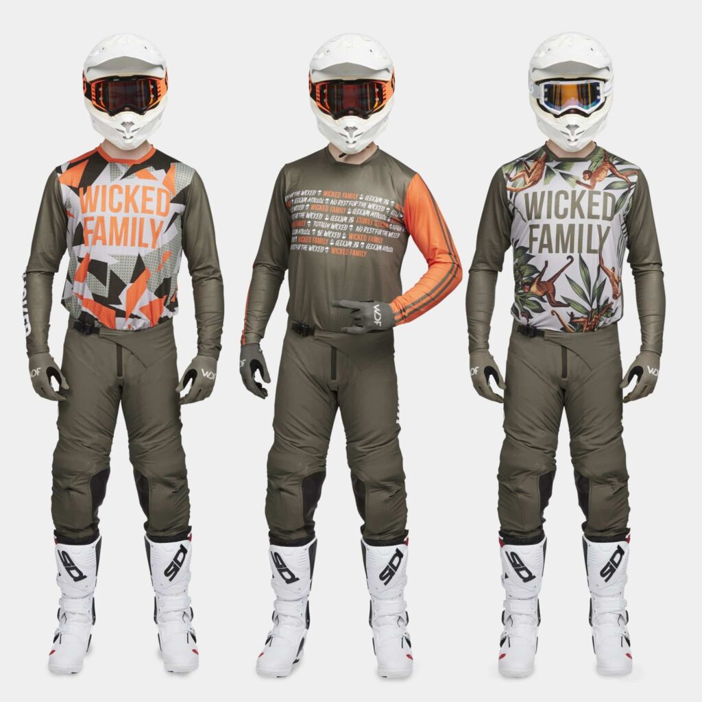 Dirtbike Jerseys & Motocross Jerseys - Wicked Family - MX Gear