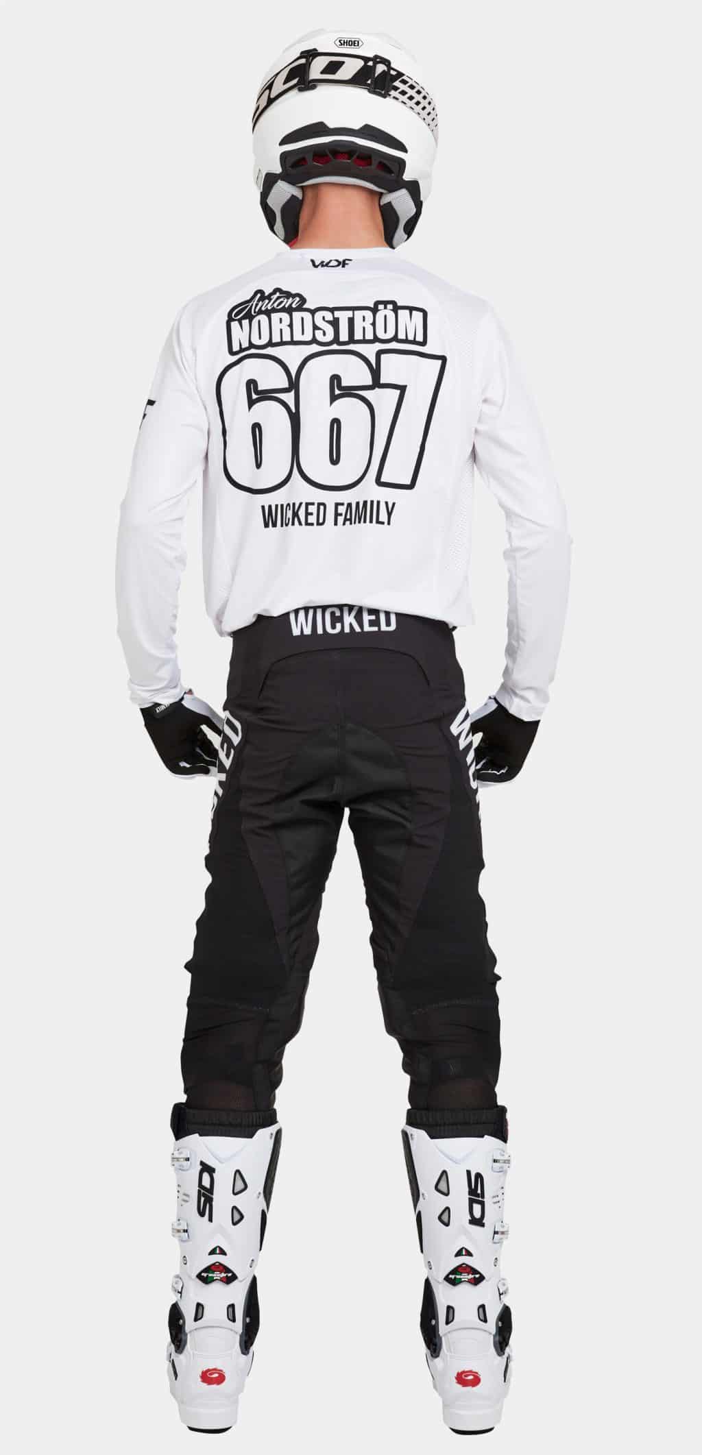 Action mx jersey back