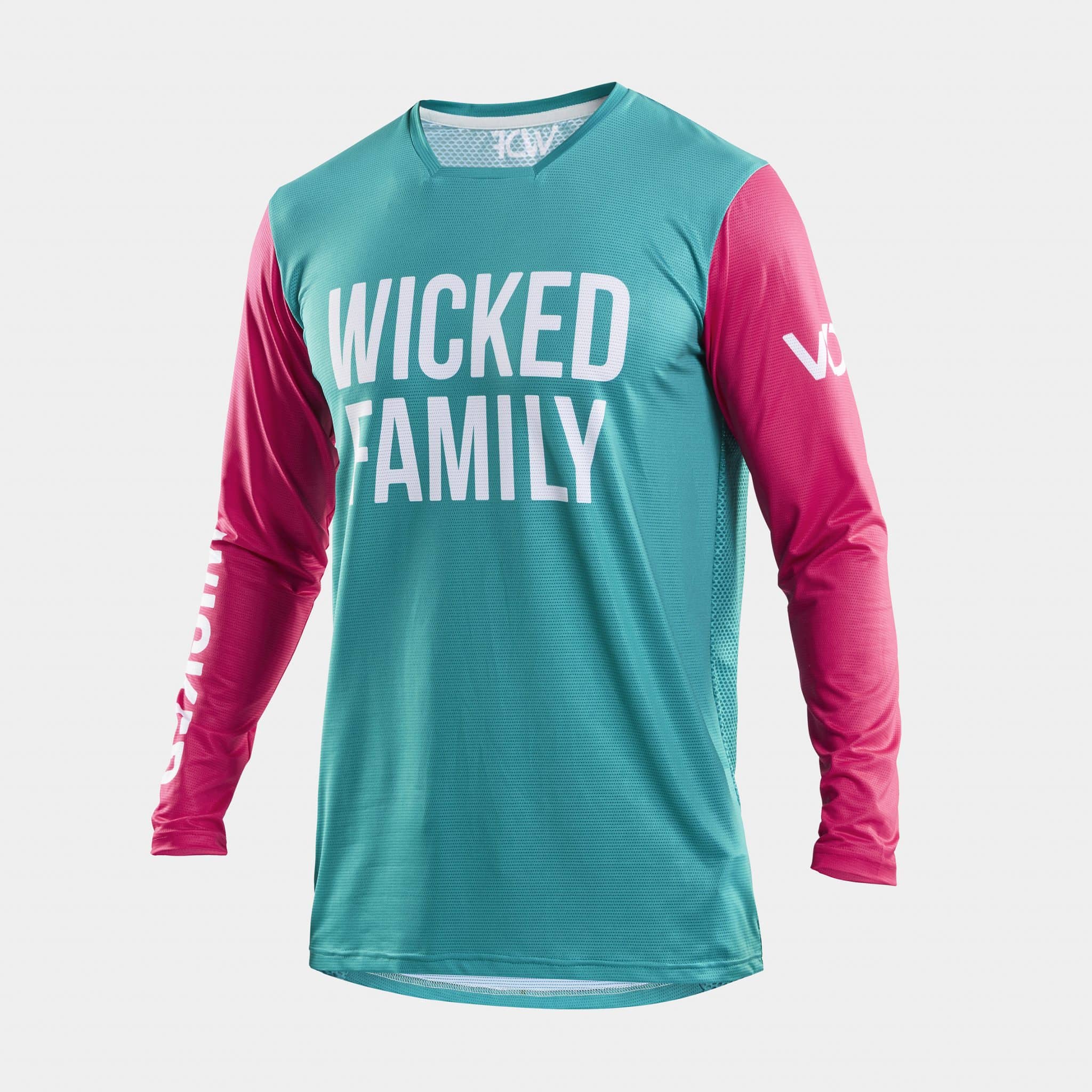 Speed jersey, pinkpeacock, front The Wicked Family