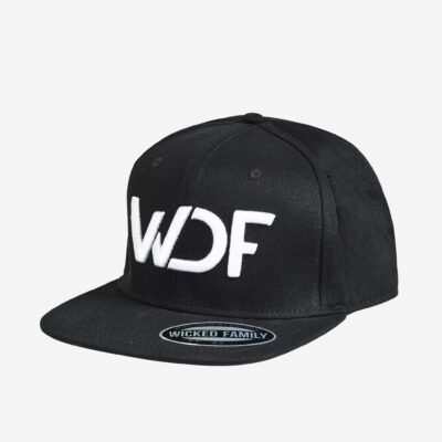 WDF black white scaled - WDF HAT - Black/White