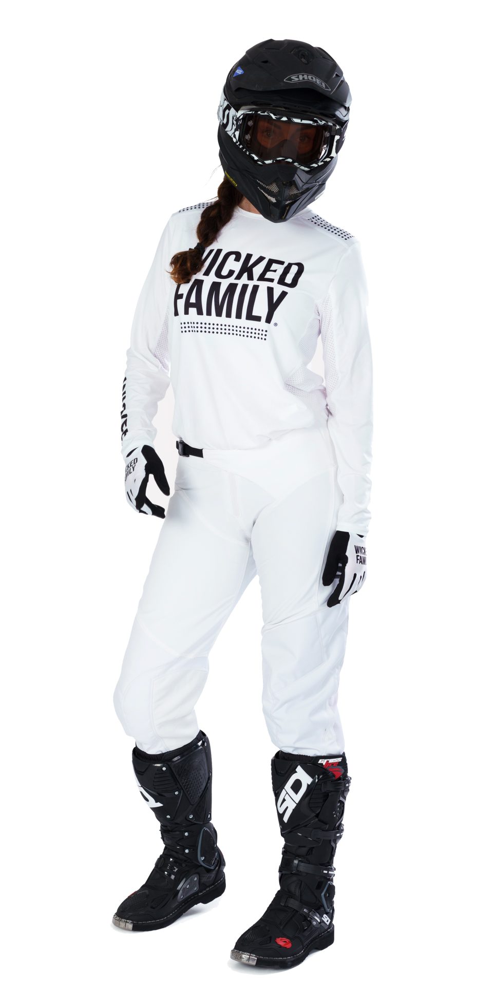 Solid mx gear white woman