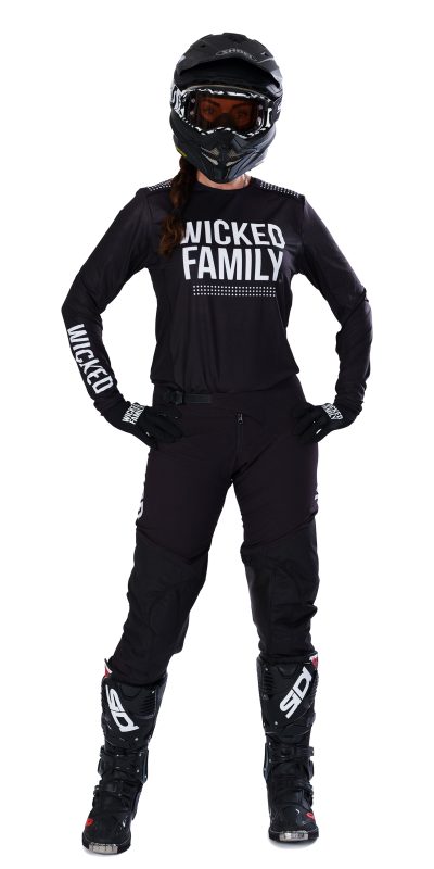 Solid mx gear black woman