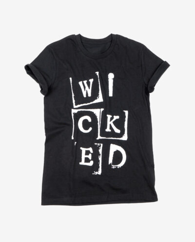 Twisted t-shirt black