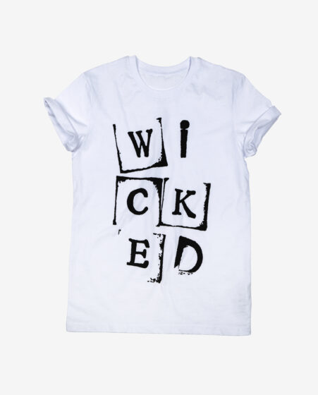 Twisted t-shirt white