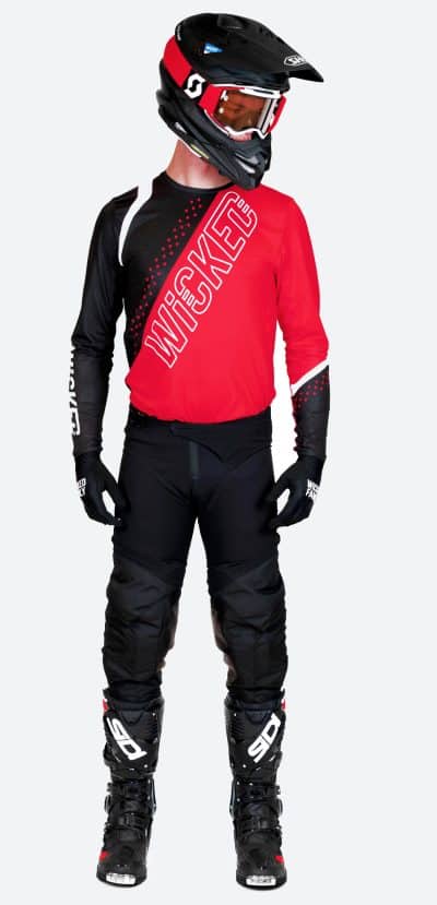 Speed mx gear in red