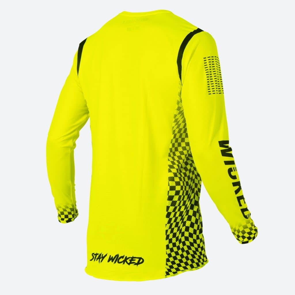 Holeshot MX Jersey Neon Yellow