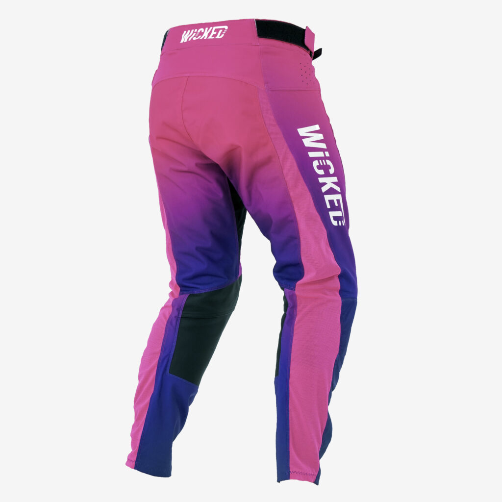Hyper pants blue back