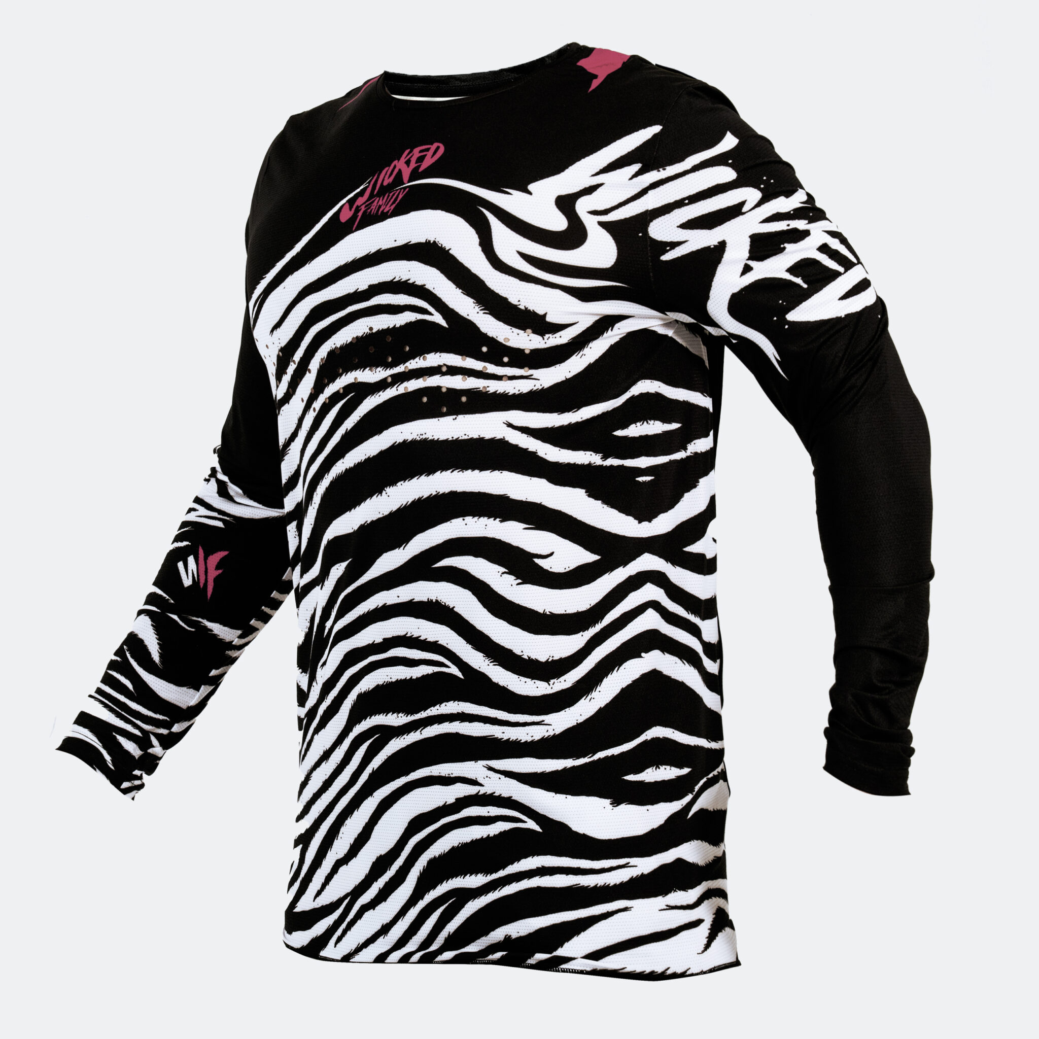 Zebrah Jersey Front Black