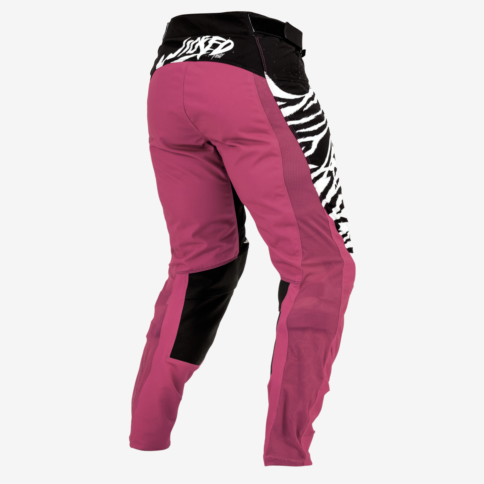 Zebrah Pants Back Black